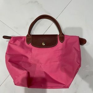 Small Le Pilage Nylon Top Handle Bag